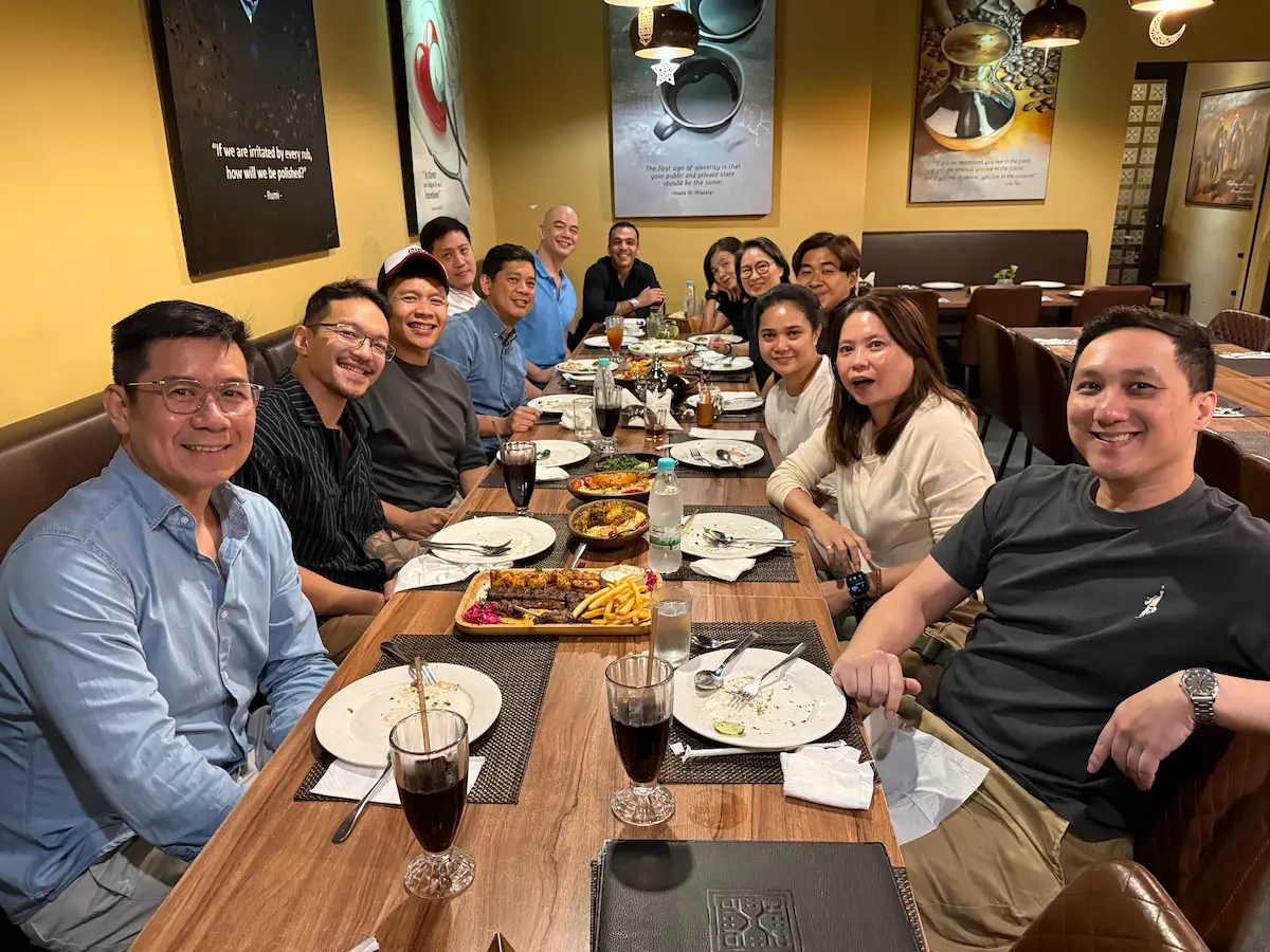 VCBJJ year-end team dinner 2025